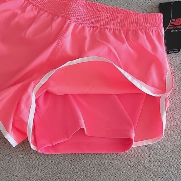 New Balance Accelerate Flouresent Pink 2.5" Running Athletic Shorts - Size Small - Picture 9 of 11